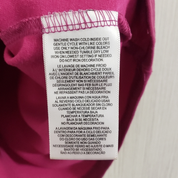 Harley Davidson embroidered front ombre with silver tone metal detail tank top L - Picture 5 of 10